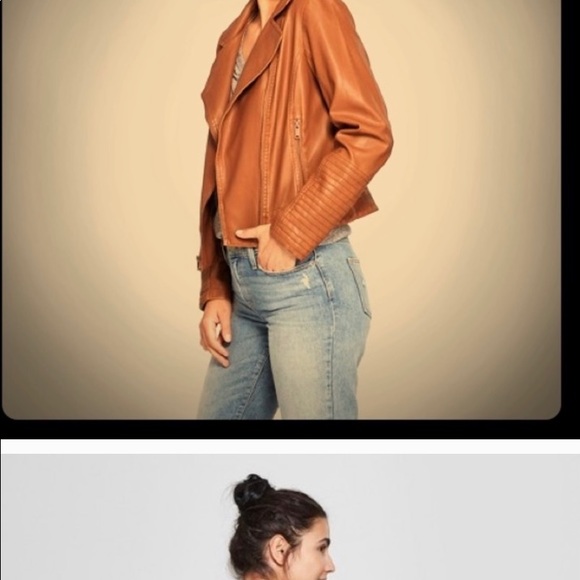 Universal Thread Faux Leather Moto Jacket Black - Picture 4 of 7